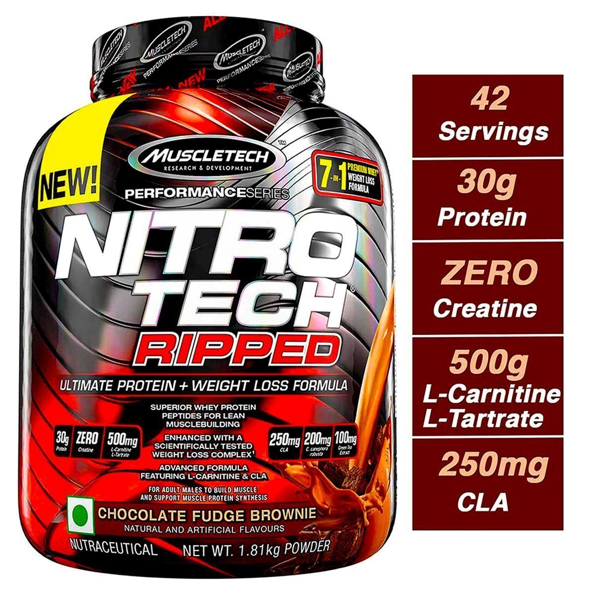 Muscletech Performance Series Nitro Tech Ripped