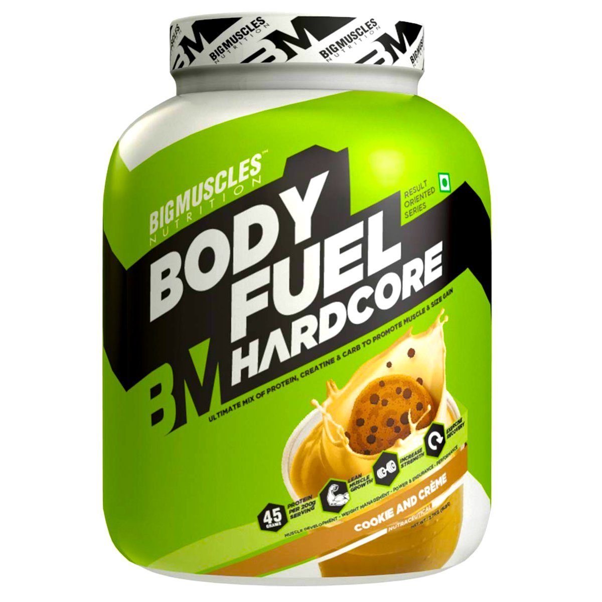 BIG MUSCLES Body Fuel Hardcore + Real BM Vitamin ( free )