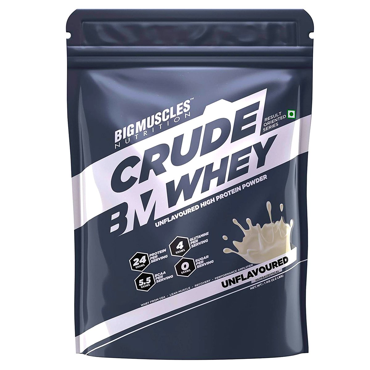 BIG MUSCLES Crude Whey + Real BM Vitamin ( free )