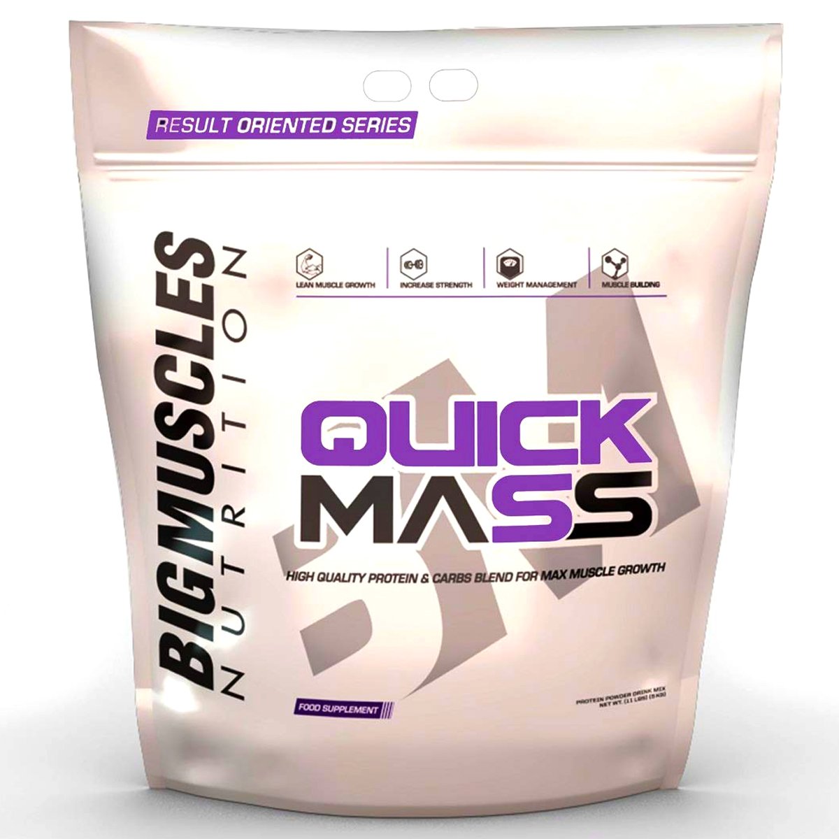BIG MUSCLES Quick Mass + Real BM Vitamin ( free )