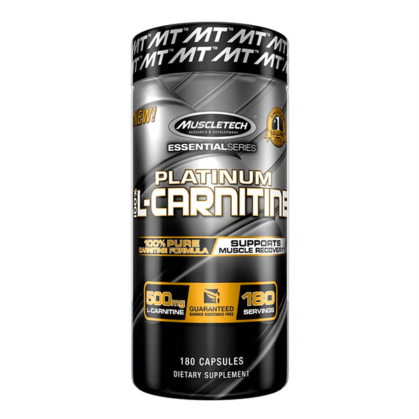 Muscletech Platinum 100% Carnitine 180 cap
