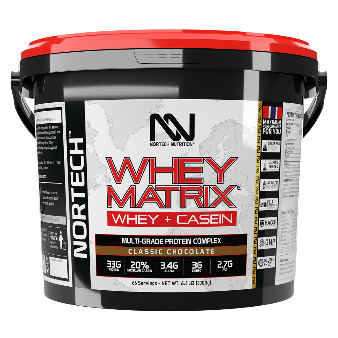 Nortech Nutrition Whey Matrix Protein Powder