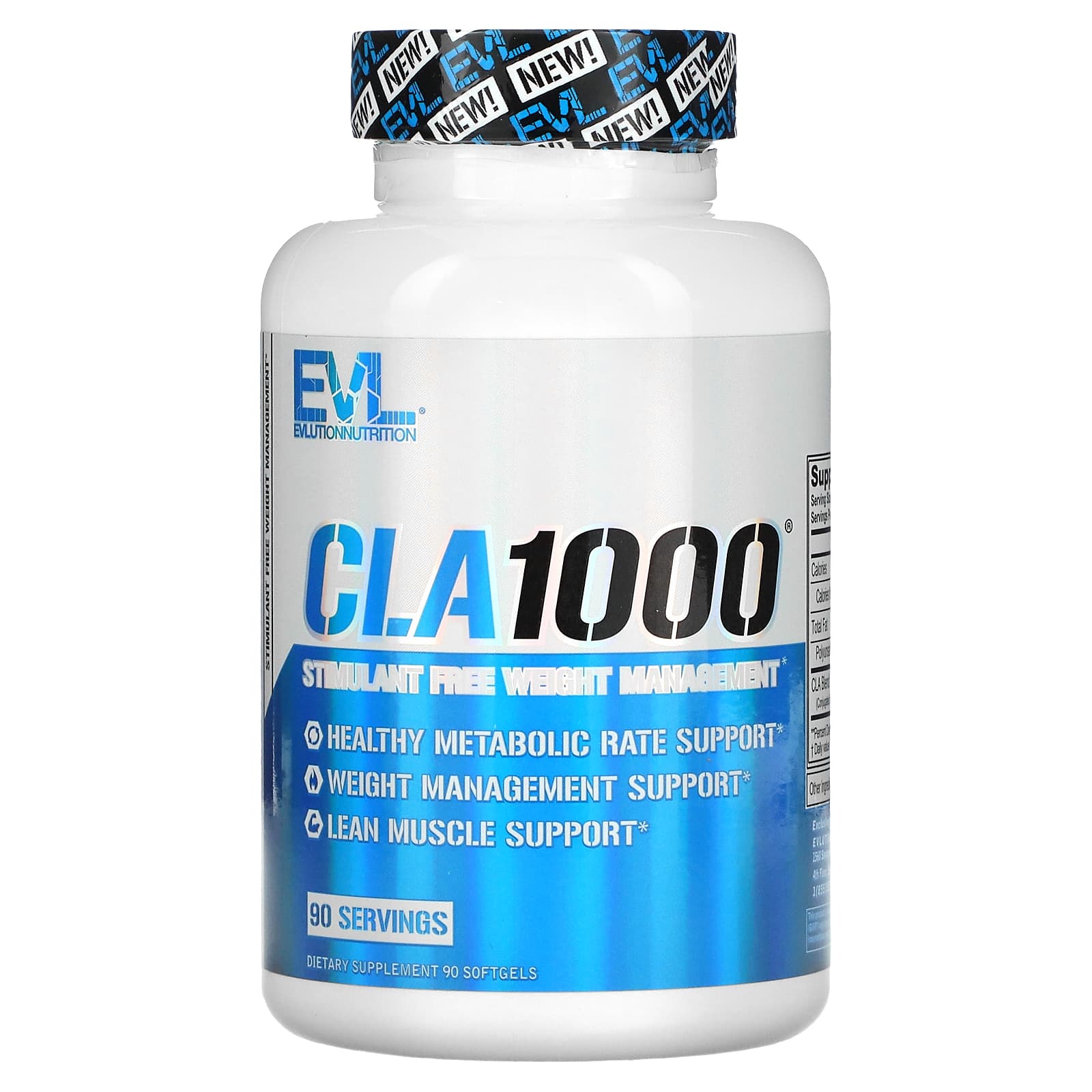 EVL CLA1000, Stimulant Free Weight Management