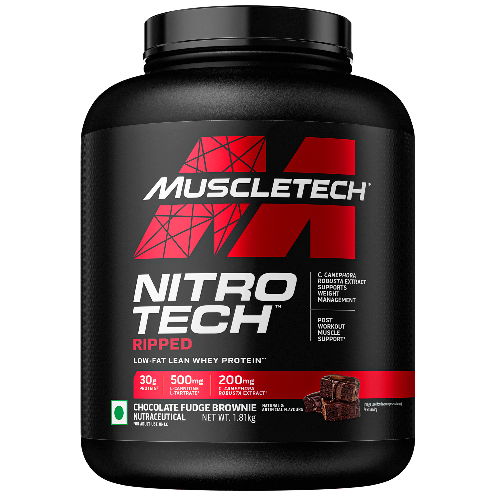 Muscletech Nitro Tech Ripped Protein With Weight loss Formula