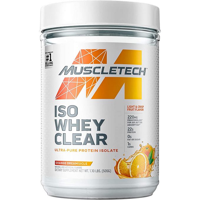 MuscleTech Clear Whey Protein Isolate