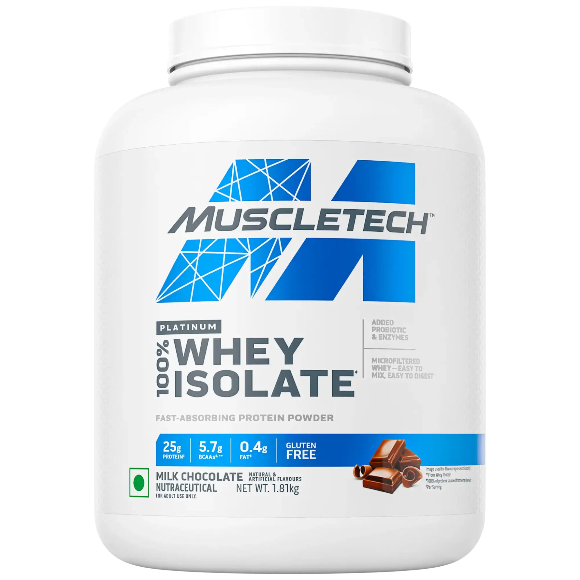 Muscletech Platinum 100% Whey Isolate