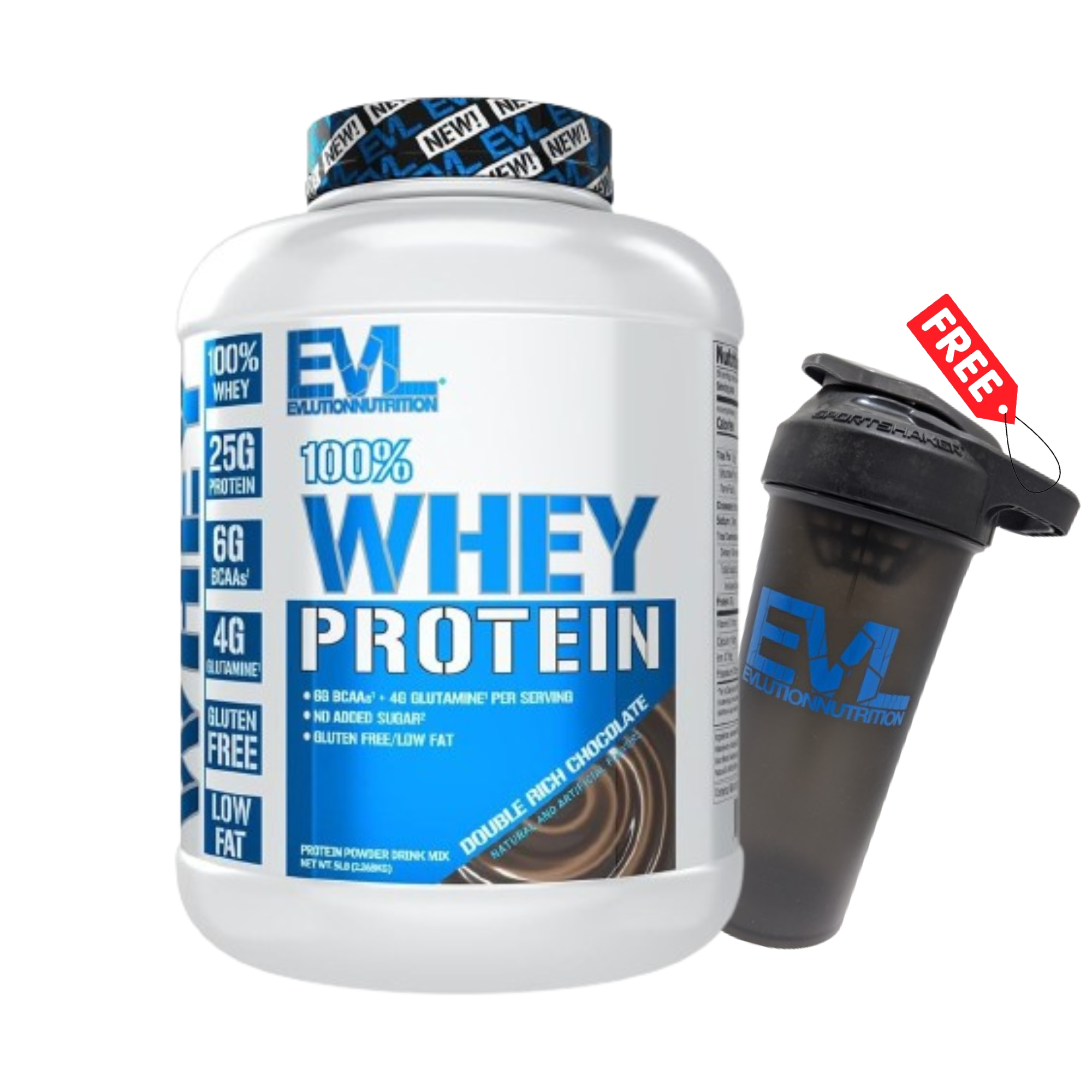 Evlution Nutrition 100% Whey Protein 5 LB