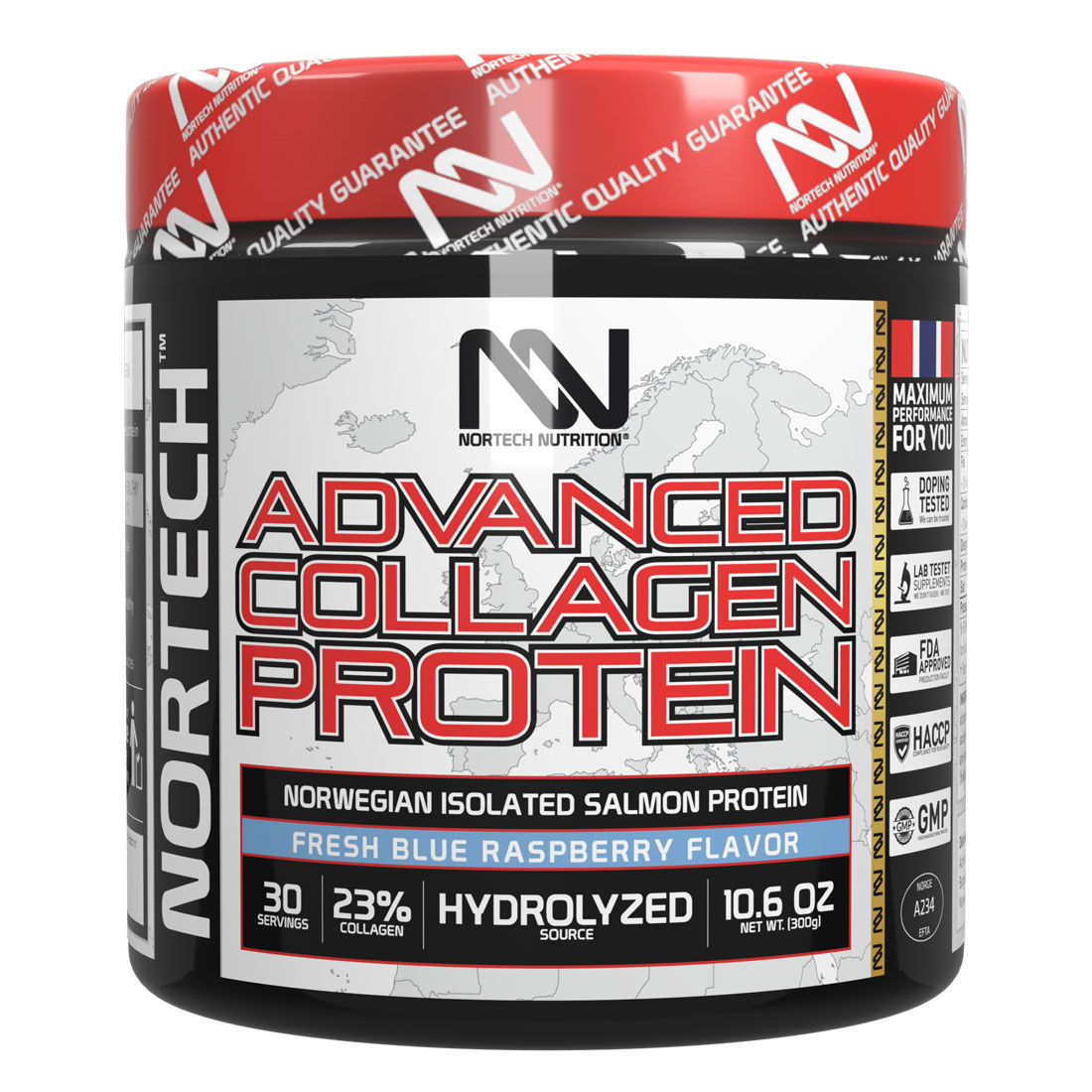 Nortech Advanced collagen protein 300g