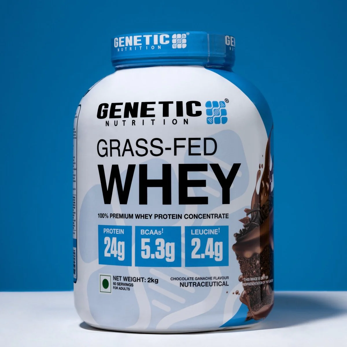 Genetic Nutrition Grass-Fed Whey | Whey Protein Concentrate Powder