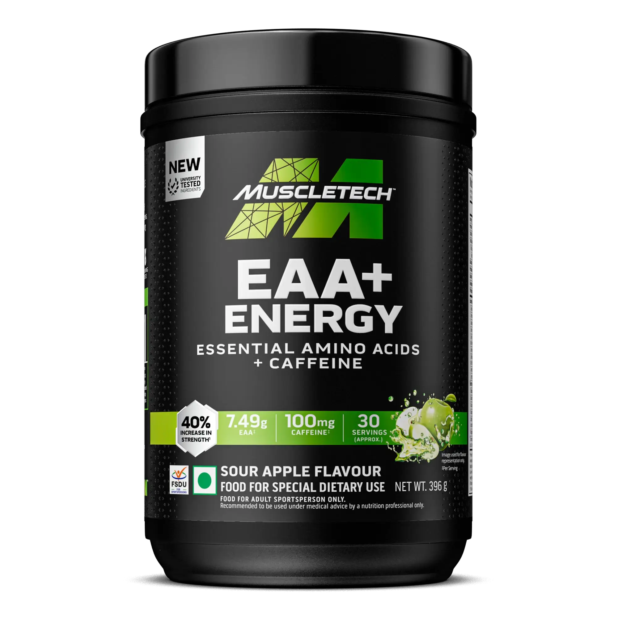 MUSCLETECH EAA+ ENERGY AMINO ACID, MUSCLE BUILDING, RECOVERY